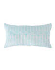 DANA SMALL DESIGNS Throw Pillow Flower Row Pool
