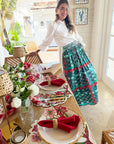 SHERIDAN FRENCH Wesley Skirt Holly Tartan