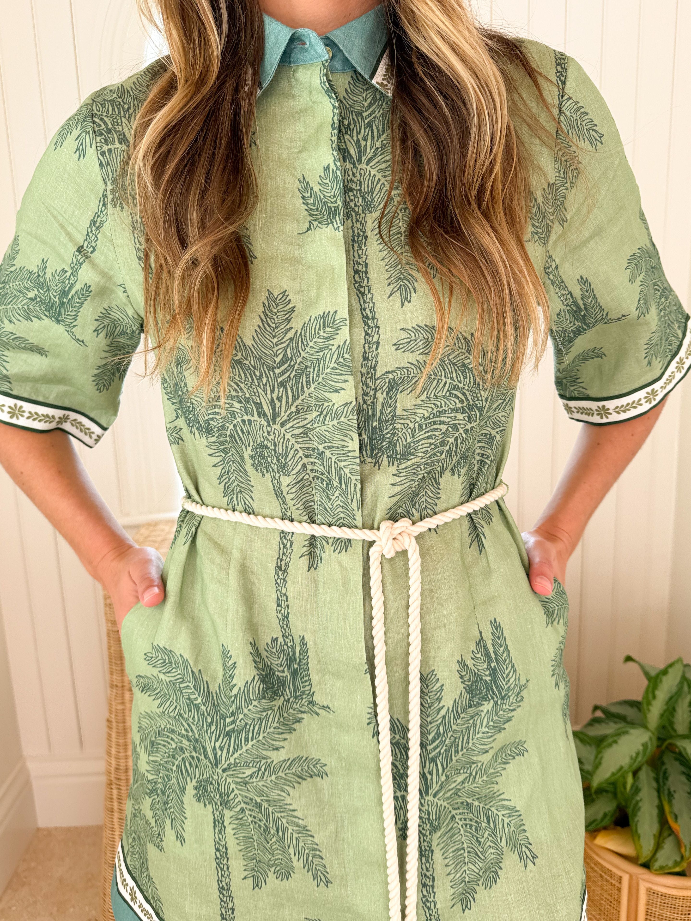 FINAL SALE KIVARI Alani Mini Shirt Dress – Matilda's Life Style