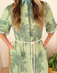KIVARI Alani Mini Shirt Dress