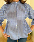 OLIPHANT Avery Top Merrill Blue