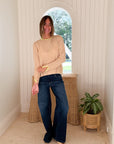 LISA TODD Power Stitch Pullover Sable