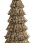 Abaca Robe Tree W/ Champagne Glitter