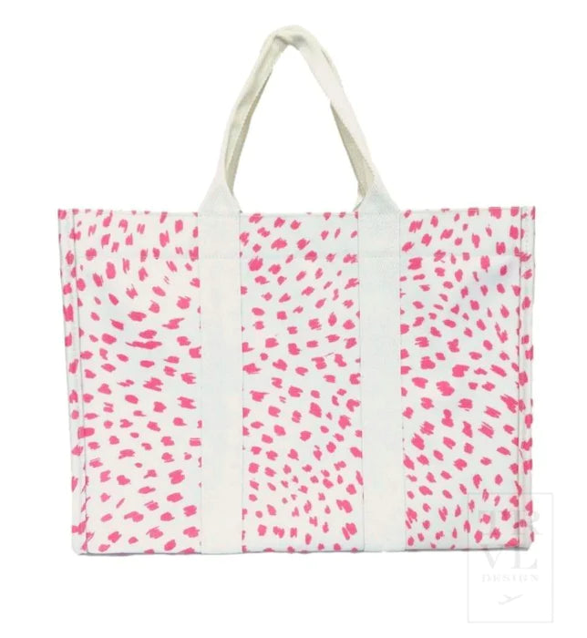 Spot On Large Tote Pink