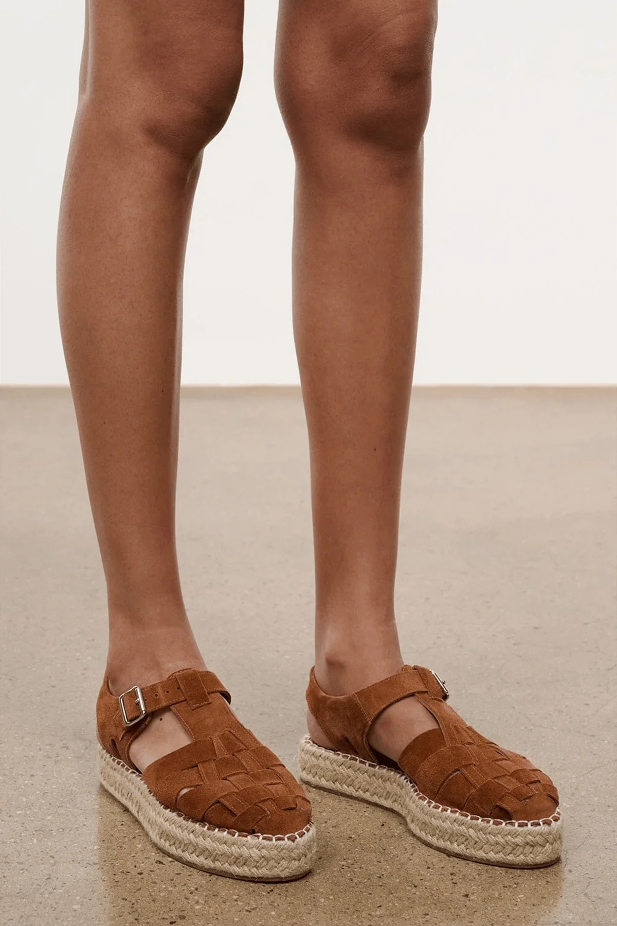 STAUD Hemingway Fisherman Sandal Tabac