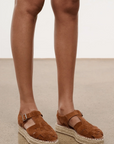 STAUD Hemingway Fisherman Sandal Tabac