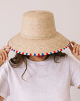 SUNSHINE TIENDA Red and Blue Bucket Hat