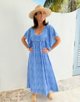 FEATHER & FIND Tutu Smock Maxi Dress Trust in Love