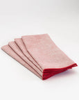 Waller Red Chambray Napkins-Set/4