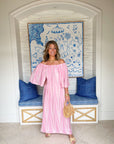 PEARL & CAVIAR Finikas Maxi Dress Pink