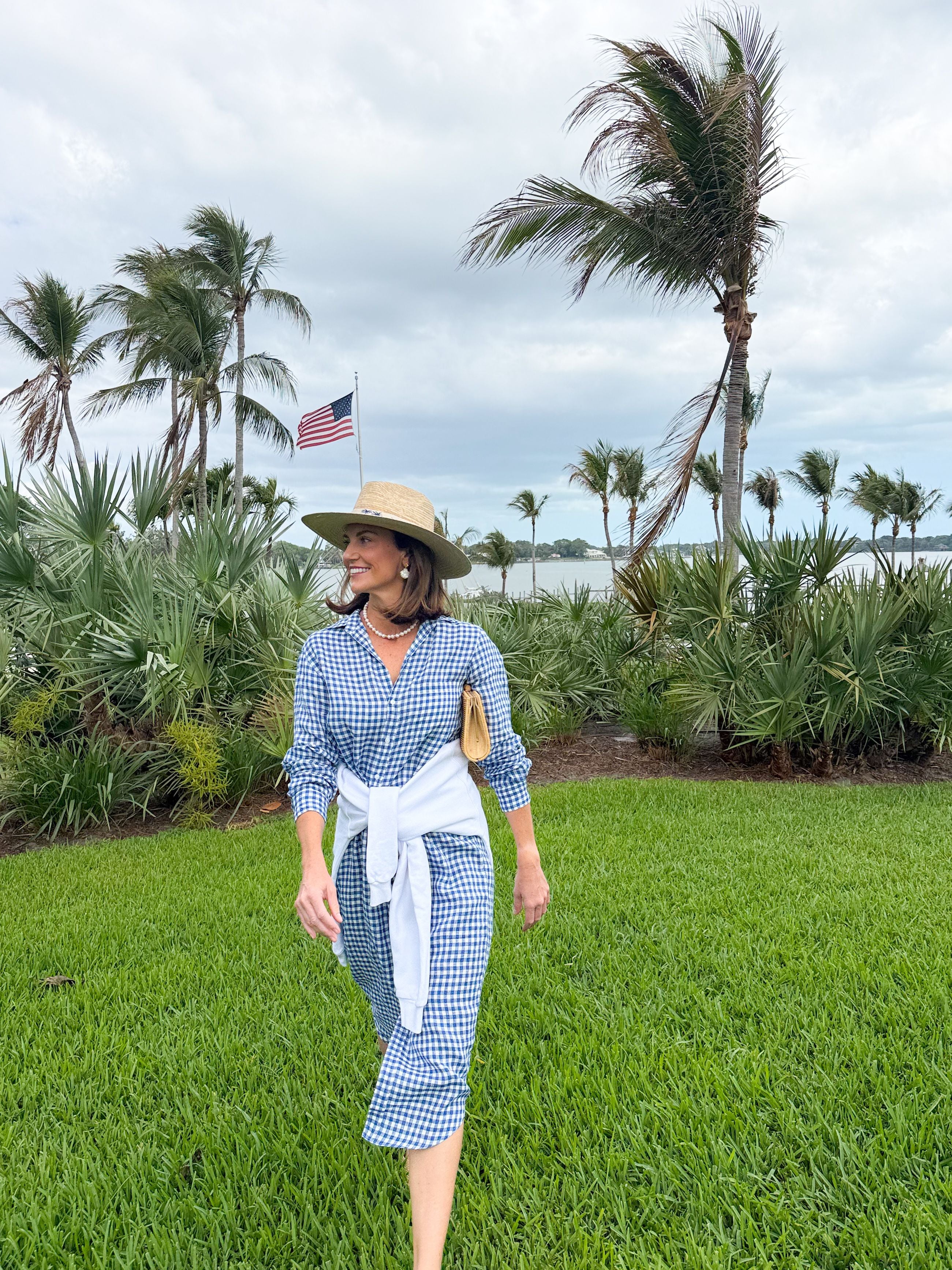 FRANK &amp; EILEEN Rory Shirtdress Blue Check