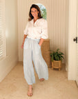 LLEA BLUE Becca Pant Chambray