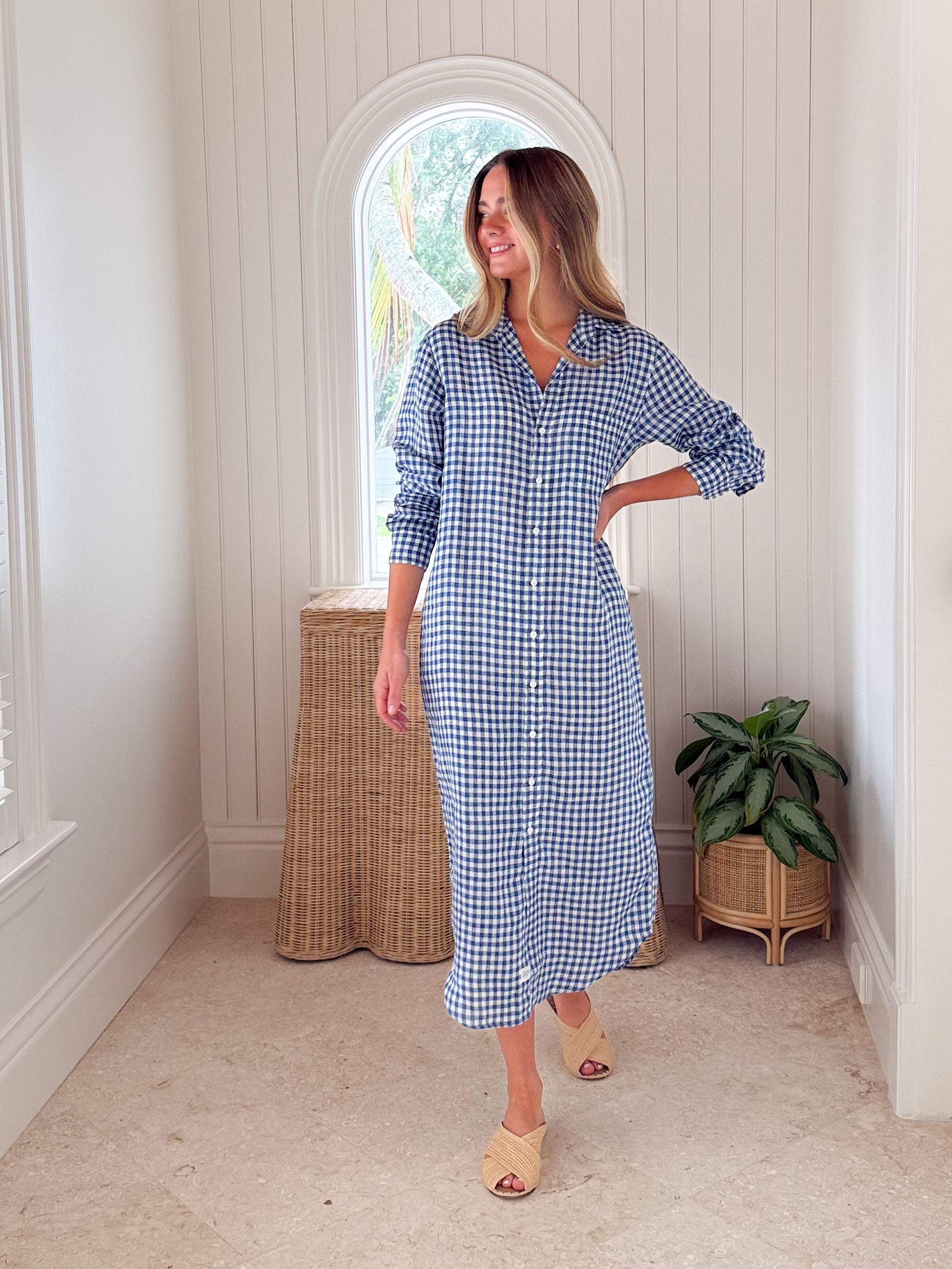 frank and eileen shirt dress & | Rory Maxi Shirtdress The linen fiber comes from France Frank & Eileen Mary Dress