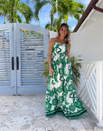 KASIA Kyveli Dress Multi Green