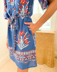 BANJANAN Liza Mini Dress Brigitte Nautical