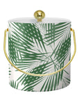 Ice Bucket Green Palm