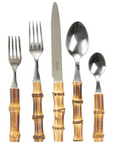 Natural Bamboo 5pc Place Setting