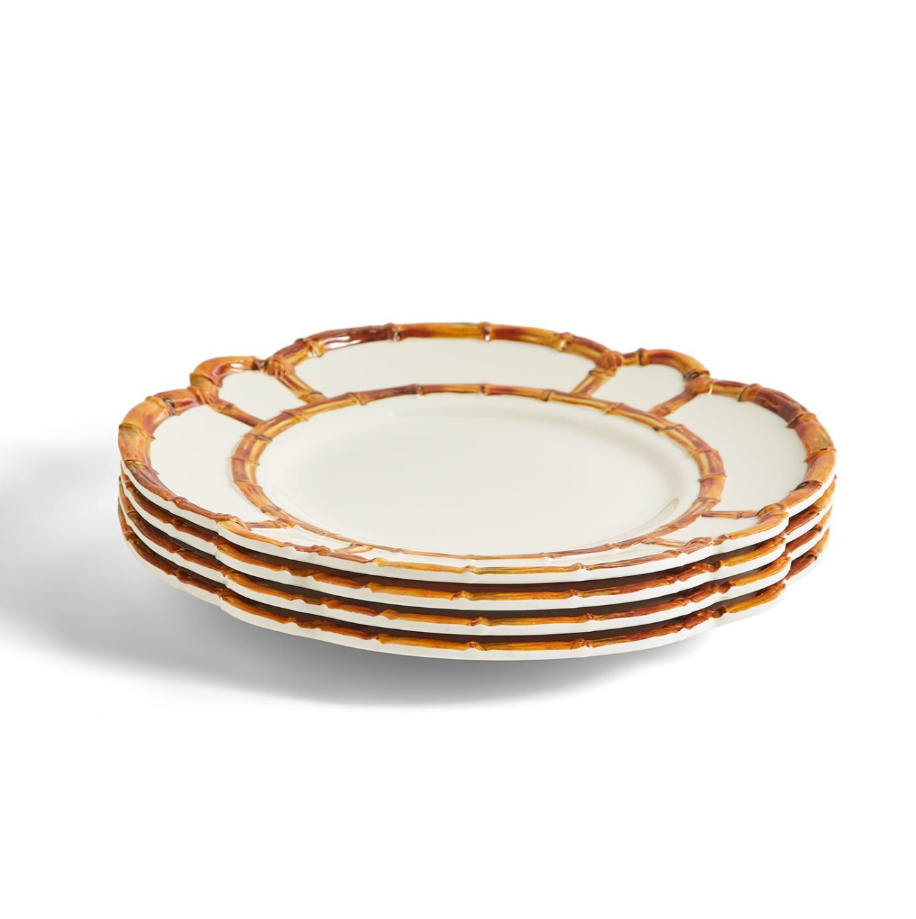 Bamboo Touch Dinner Plate-Set/4