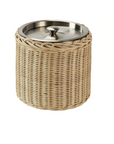 AMANDA LINDROTH Rattan Ice Bucket