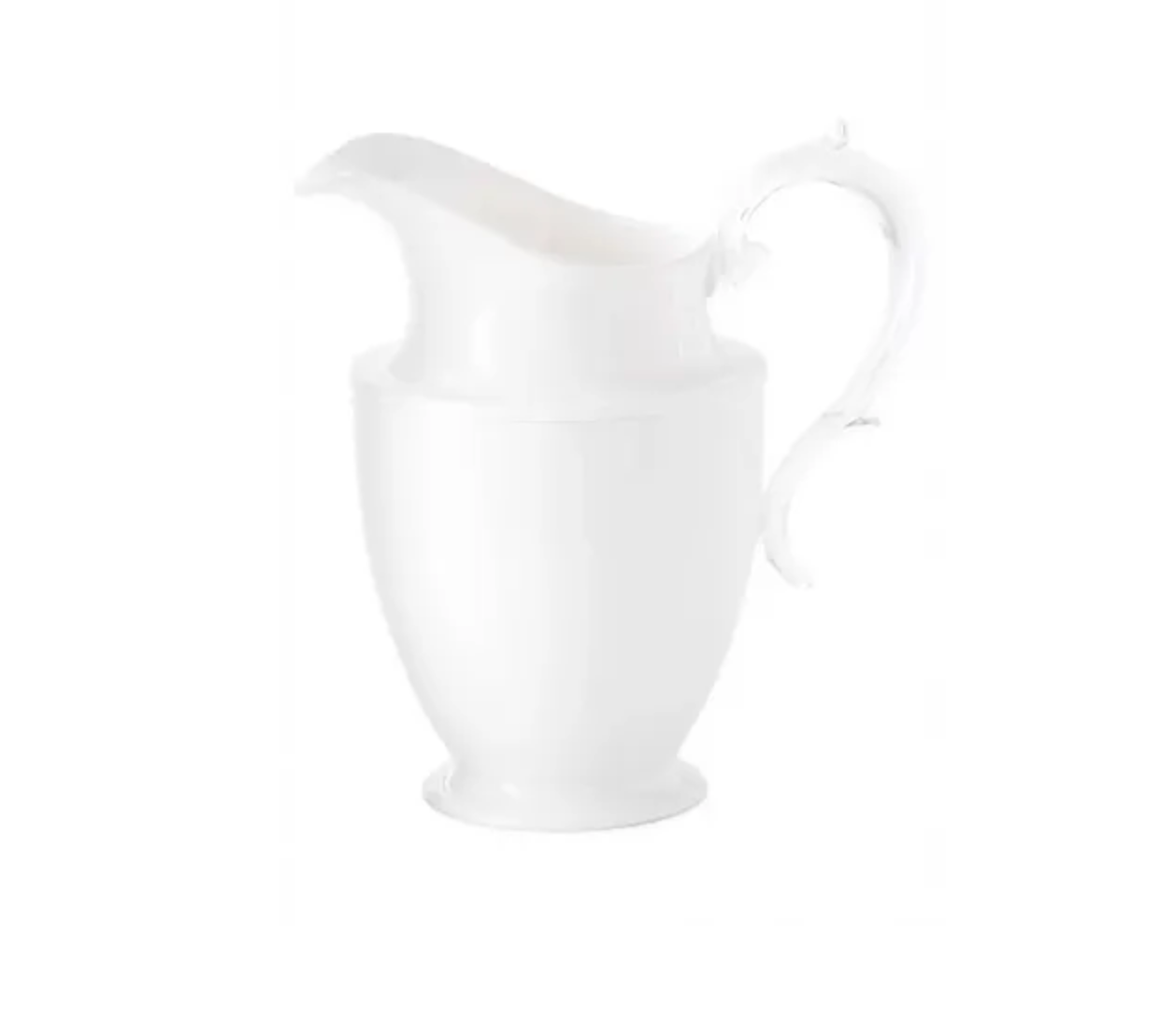 MARIO LUCA Frederica Acrylic Pitcher White