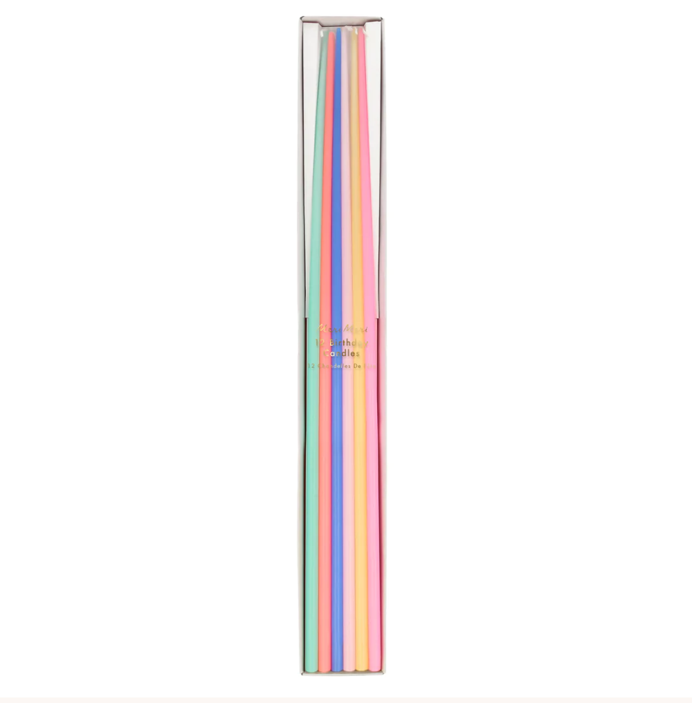 Mixed Tall Taper Candles