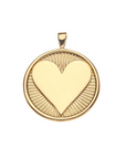 JANE WIN Hearts Find Me Love Pendant Necklace with 18" Chain