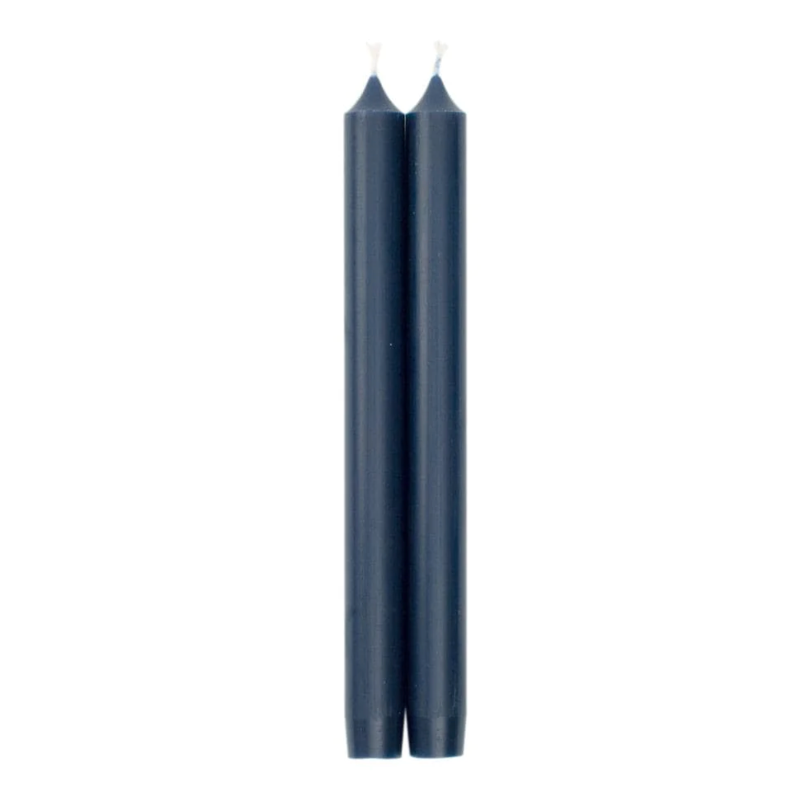 Straight Taper 10&quot; Candles in Marine Blue Set/2