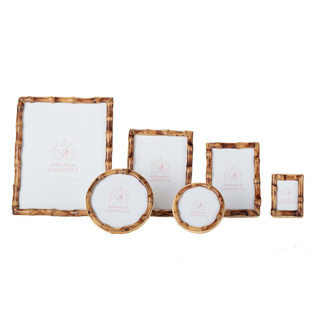 Short Knot Bamboo Frame-5&quot; Round
